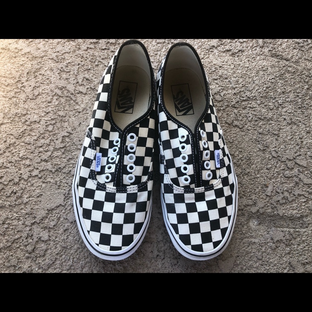 Checkerboard Vans